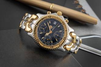 Thumbnail von TAG Heuer Link Chronograph Steel / Gold-Plated Automatic Ref. CG2121-R0