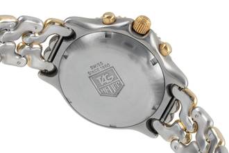 Thumbnail von TAG Heuer Link Chronograph Steel / Gold-Plated Automatic Ref. CG2121-R0