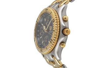 Thumbnail von TAG Heuer Link Chronograph Steel / Gold-Plated Automatic Ref. CG2121-R0