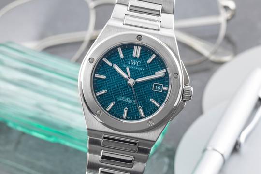  IWC Ingenieur Automatic 40 Aqua Blue Stahl Automatik Ref. IW328903 Box & Papiere 2024 