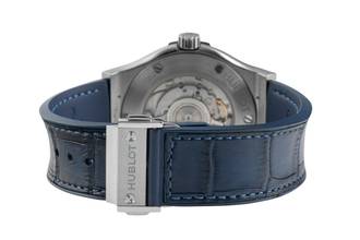 Thumbnail von Hublot Classic Fusion Blue 42 Blue Titanium Automatic Men's Watch Ref. 542.NX.7170.LR