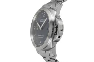 Thumbnail von Panerai Luminor Marina Automatic Blue Mirror Steel Automatic Ref. PAM01316 B&P 2021