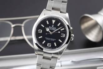 Thumbnail von Rolex Explorer Oyster Edelstahl Automatik Herren Ref. 124270 Box & Papiere 2022