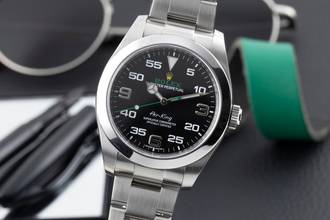 Thumbnail von Rolex Air King Oyster Edelstahl Automatik Herrenuhr Ref. 116900 B&P 2020