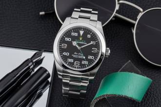 Thumbnail von Rolex Air King Oyster Edelstahl Automatik Herrenuhr Ref. 116900 B&P 2020