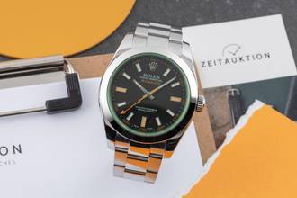 Thumbnail von Rolex Milgauss Black Dial Stainless Steel Automatic Men's Watch Ref. 116400GV B&P 2008
