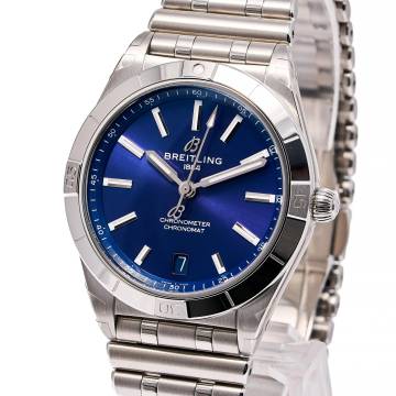  Breitling Chronomat 36 Blue – A10380101C1A1 – NEW & Unworn – 06/2026 Full Set 