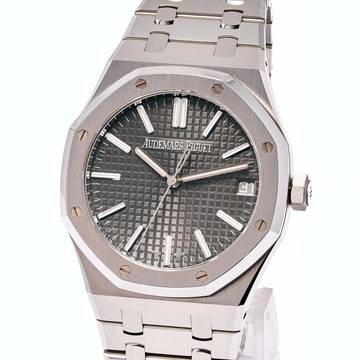  Audemars Piguet Royal Oak Selfwinding 41 Grey – 15510ST.OO.1320ST.10 – like NEW – 10/2023 Full Set 