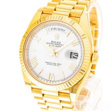 Thumbnail von Rolex Day-Date 40 Yellowgold White – 228238 – like NEW – 2023 Full Set
