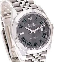 Thumbnail von Rolex Datejust 41 Wimbledon Jubilee – 126300 – like NEW – 04/2023 Full Set