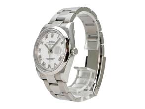 Thumbnail von Rolex Datejust 36 Ref. 126200 Weiß Römisch