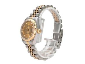 Thumbnail von Rolex Lady-Datejust 26 Edelstahl Gelbgold Ref. 69173 Champagner Diamant