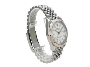 Thumbnail von Rolex Datejust 41 Edelstahl Weißgold 126334 Weiß Jubile-Band