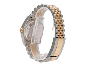 Thumbnail von Rolex Datejust 36 Oystersteel / Gelbgold 126233 Silber Römisch Diamant Jubile-Band