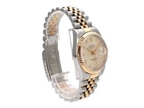 Thumbnail von Rolex Datejust 36 Stahl / Gelbgold Ref. 16233 Silber Diamant