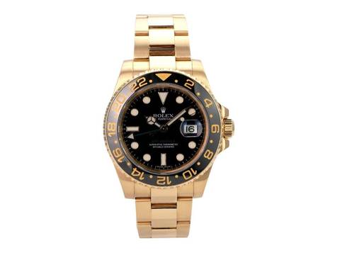  Rolex GMT-Master II Gelbgold 116718LN 