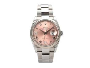 Thumbnail von Rolex Datejust 36 Oystersteel / Weißgold 126234 Pink Römisch Diamant