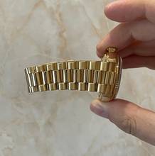Thumbnail von Rolex Day-Date 36 18038 TOP CONDITION. y.1986 RARE BROWN VIGNETTE DIAMOND Dial