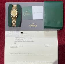 Thumbnail von Rolex Datejust 31 WITH ROLEX SERVICE CARD + INVOICE LIKE NEW NO STRETCH