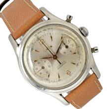 Wyler Vetta クロノグラフ 281-107 Valjoux 23 シルバーダイヤル 1960年代