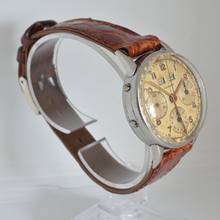 Thumbnail von Marvin Chronograph Dato Compax Tropical dial valjoux 72C 1950’s