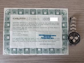 Thumbnail von Rolex Daytona Cosmograph 6263 black dial Big Red Daytona Full Set 1983