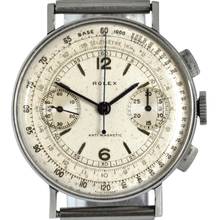 Thumbnail von Rolex Chronograph 3484 Antimagnetic silver dial 1937’s
