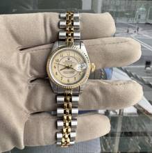 Thumbnail von Rolex Lady-Datejust 69173 Ladies 26MM Enamel cream dial Full Set 1994