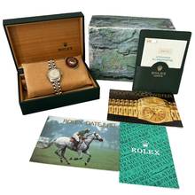 Thumbnail von Rolex Lady-Datejust 69173 Ladies 26MM Enamel cream dial Full Set 1994