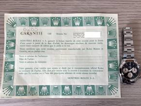 Thumbnail von Rolex Daytona Cosmograph 6265 black dial Big Red Daytona Full Set TOP Condition