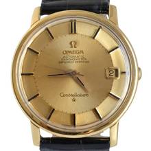 Thumbnail von Omega Constellation 168.010 Champagne Pie Pan dial yellow gold 18KT 1966
