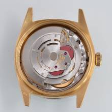 Thumbnail von Rolex Day-Date 18038 President Factory soleil blue dial diamonds gold 18KT Full Set