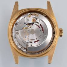 Thumbnail von Rolex Day-Date 18038 President Factory soleil blue dial diamonds gold 18KT Full Set