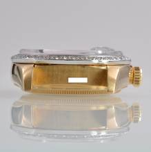 Thumbnail von Rolex Day-Date 18038 President Factory soleil blue dial diamonds gold 18KT Full Set