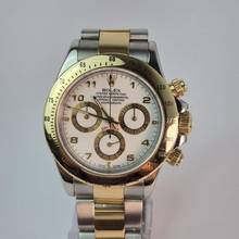 Thumbnail von Rolex Daytona Ouro & Aço Racing White Dial 40mm Automático Completo