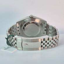 Thumbnail von Rolex Datejust 41 41mm Ouro Branco & Aço Wimbledon Jubilee Automático Completo