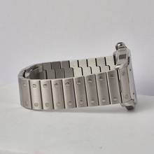 Thumbnail von Cartier Santos Large Green Dial 2 Bracelets 40mm Automatic Complete