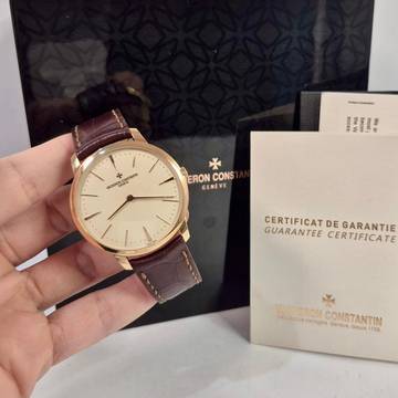 Vacheron Constantin Patrimony Ouro Rose 40mm Corda Completo