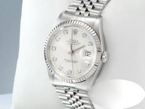 Thumbnail von Rolex Datejust 36 36mm 16234 2004 Stahl Weissgold 750 Diamanten Automatik