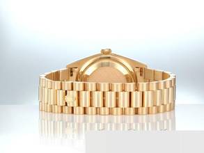 Thumbnail von Rolex Day-Date 36mm 18238 1991 Gelbgold 750 Diamanten Automatik 18kt Yellow Gold President-band Chronometer Oyster
