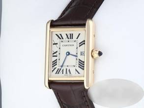 Thumbnail von Cartier Tank Louis Cartier Large Model Yellow Gold 750 2016 W1529756 Gold Women Men