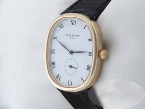 Thumbnail von Patek Philippe Ellipse d'Or 3978 1995 Gelbgold 750 Handaufzug Golden Gold