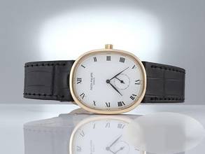 Thumbnail von Patek Philippe Ellipse d'Or 3978 1995 Gelbgold 750 Handaufzug Golden Gold