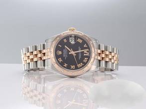 Thumbnail von Rolex Datejust 31 Medium 31mm 178341 2014 Lc100 Stahl Rosegold 750 Diamanten Gold