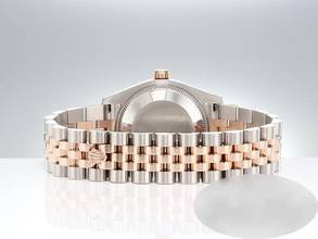 Thumbnail von Rolex Datejust 31 Medium 31mm 178341 2014 Lc100 Stahl Rosegold 750 Diamanten Gold