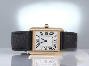 Thumbnail von Cartier Tank Solo Lady Tank Solo stainless steel yellow gold 750 2020 W5200002 steel gold ladies