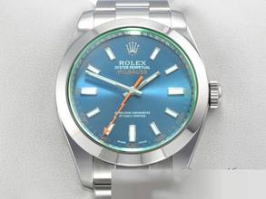 Thumbnail von Rolex Milgauss 116400GV 2017 Z-blue stainless steel automatic Rolex service 2024 steel blue
