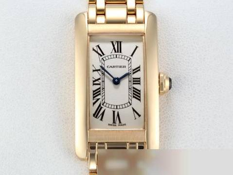  Cartier Tank Américaine Gelbgold 750 Cartier-service Im Juli 2026 Gold 