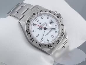 Thumbnail von Rolex Explorer II 40 Mm 16570 1994 Lc100 Edelstahl Automatik Rolex-service 2024