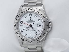 Thumbnail von Rolex Explorer II 40 Mm 16570 1994 Lc100 Edelstahl Automatik Rolex-service 2024